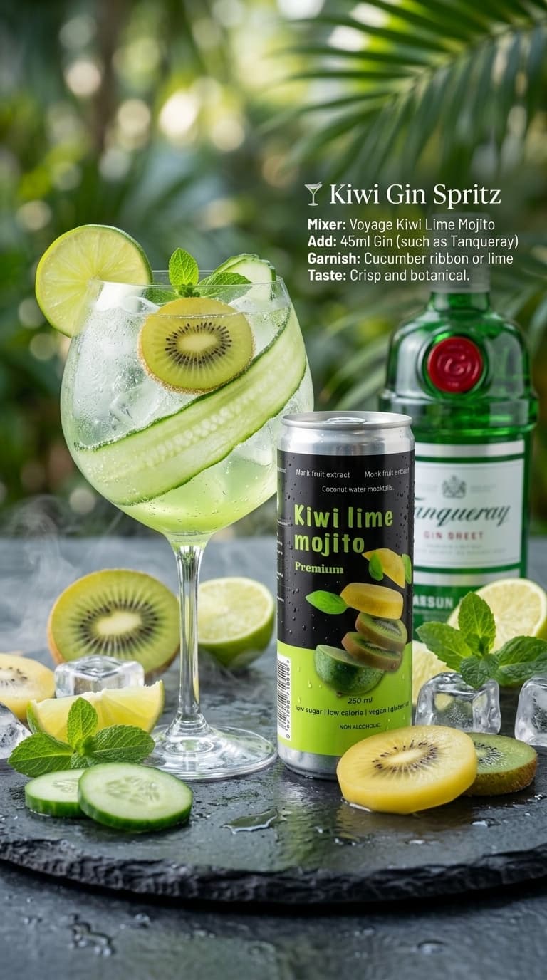 Kiwi Gin Spritz
